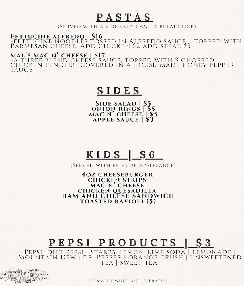 Scarlett's Bar and Grill Menu image 4